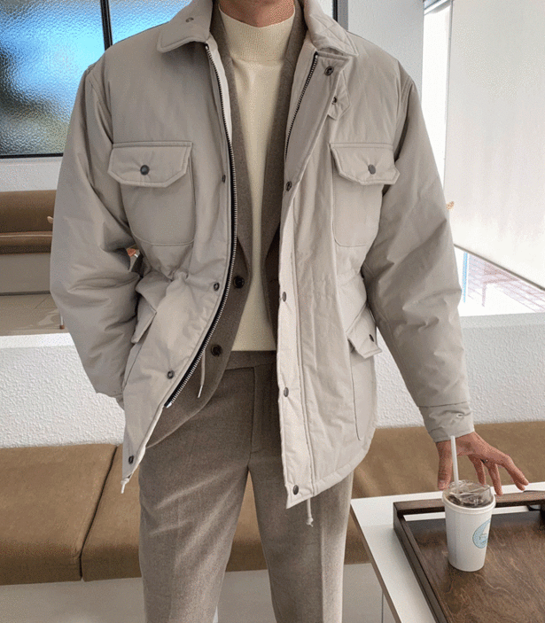 젠틀 누빔 자켓(4color) - 블랙M 1월 26일 (수) 입고 예정 -